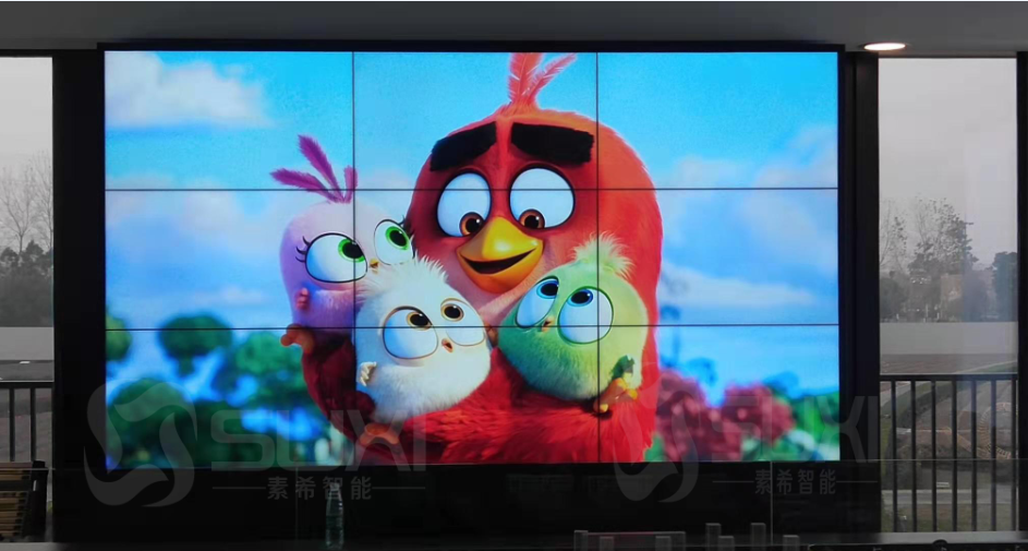 嘉興世合理想大地售樓處樓盤46寸液晶拼接屏項目